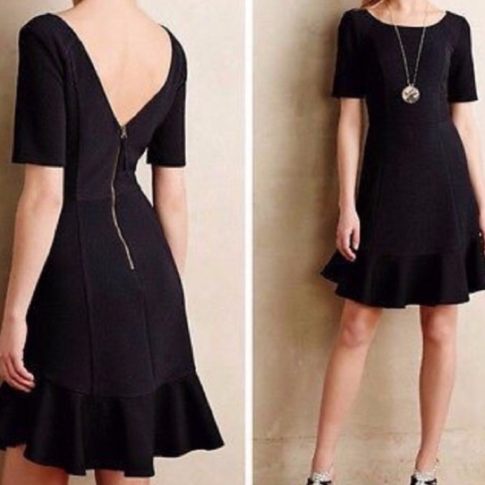 Anthropologie HD IN PARIS Black Dress